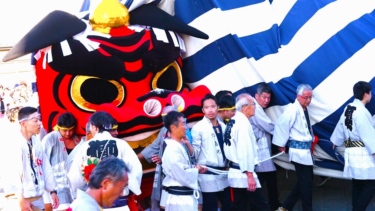 掛川大祭　仁藤の大獅子　2024-10-14(月)🌇🌙