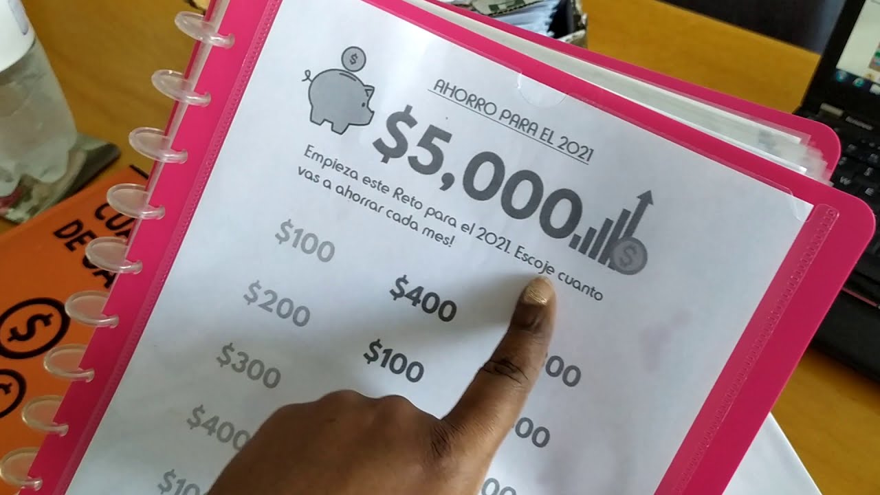 El Reto de los Sobres de Ahorros