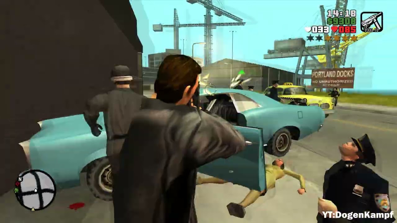 GTA Liberty Wiseguy -  Portland island Rampage + Six Star Escape