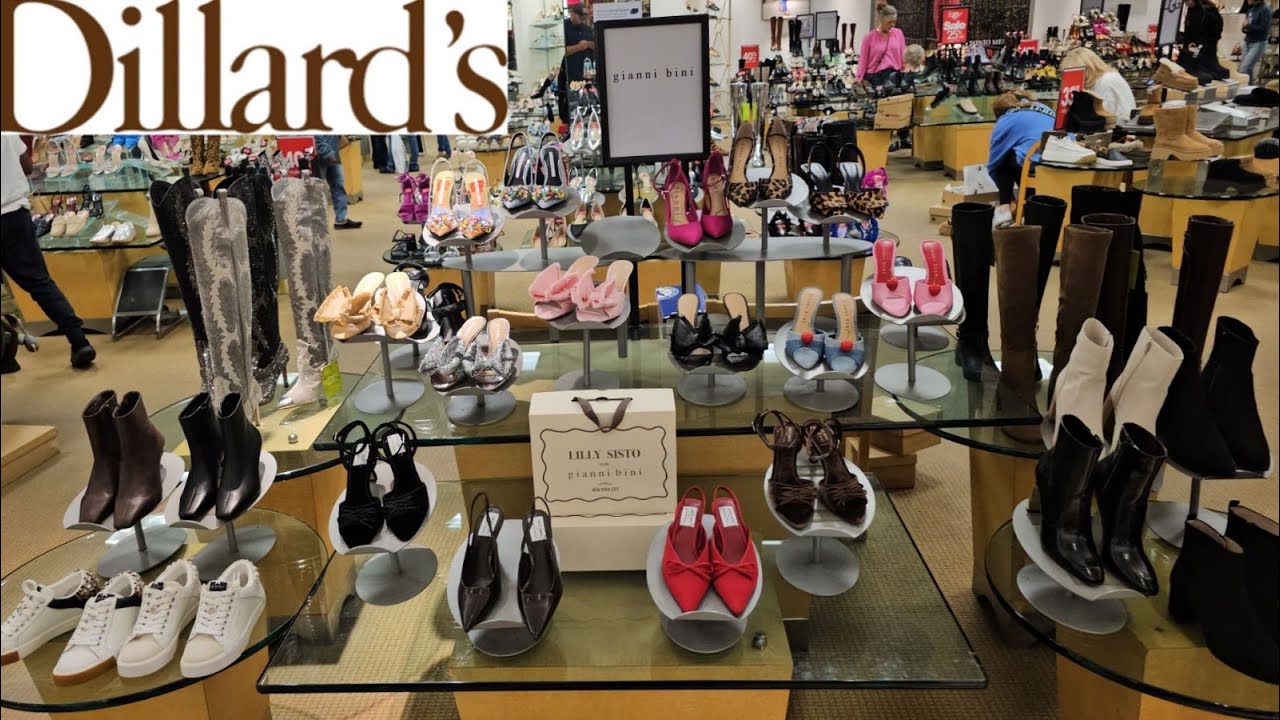 DILLARD'S SHOE SHOPPING HEELS BOOTS WALKTHROUGH 2025