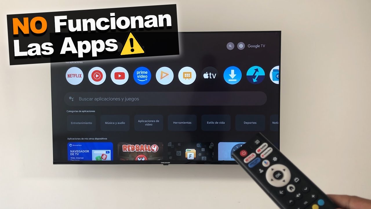 Soluci&oacute;n: No Funcionan las Apps en Smart Tv | No Funcionan las aplicaciones