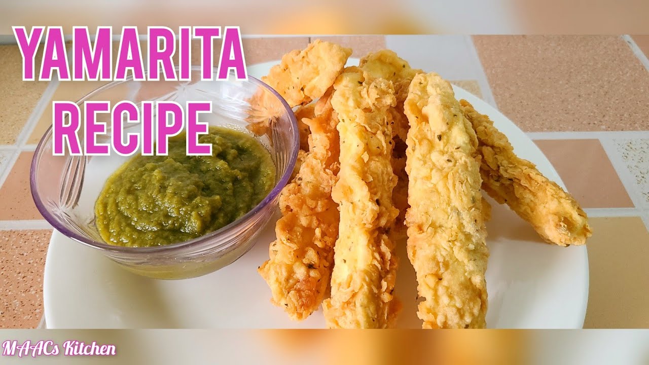 Yamarita Recipe| Coated Boiled Fried Yam| Fried Yam Recipe