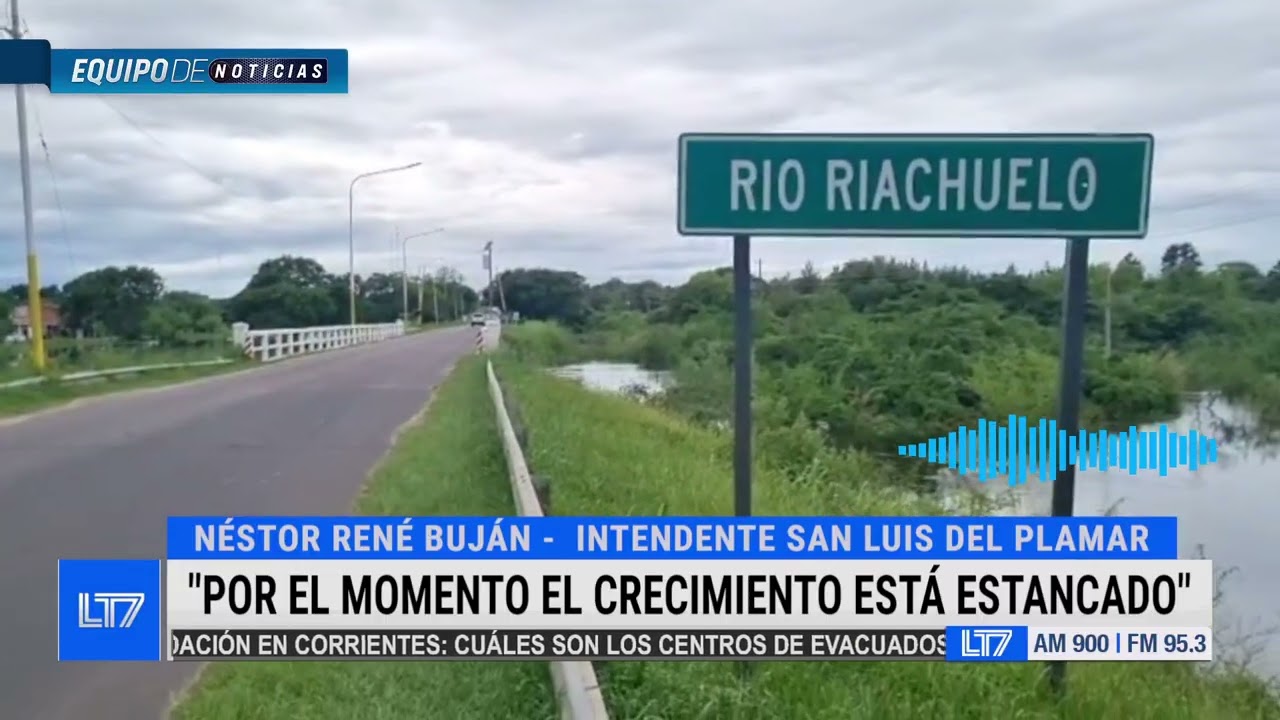 San Luis del Palmar sigue con evacuados por las lluvias: charlamos con Reni Buján, Intendente