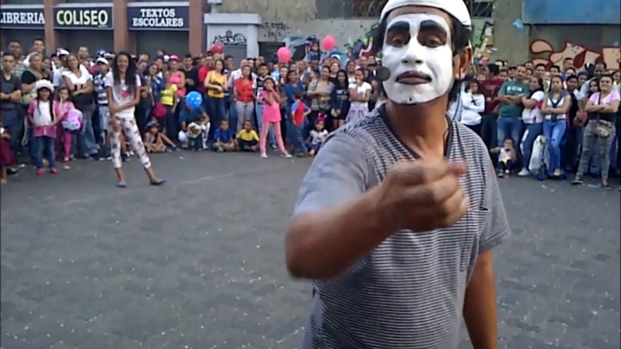 El mimo CHEO | Bulevar Sabana Grande, Caracas.