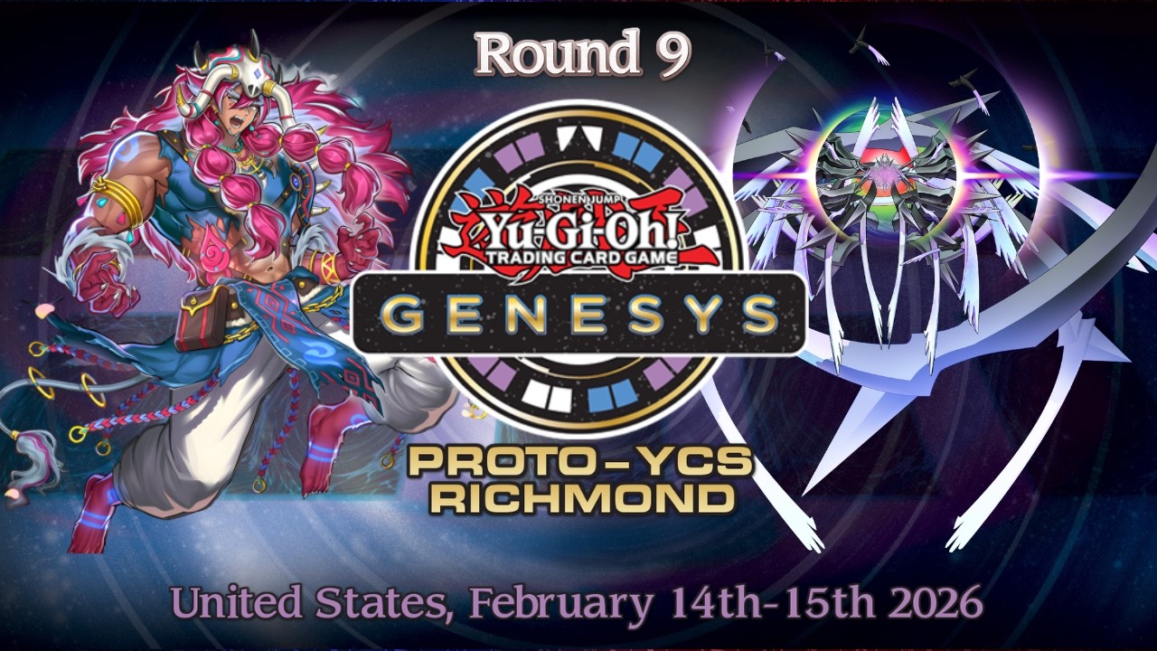 GENESYS PROTO-YCS RICHMOND │ Runick Radiant Typhoon VS Tearlaments Tistina │ Round 9 Yu-Gi-Oh! 2026