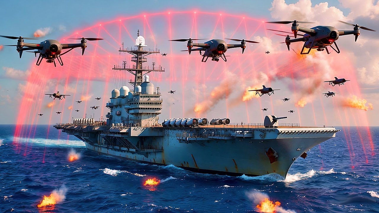 How the Navy Actually Stops Drone Swarms Before They Get Close