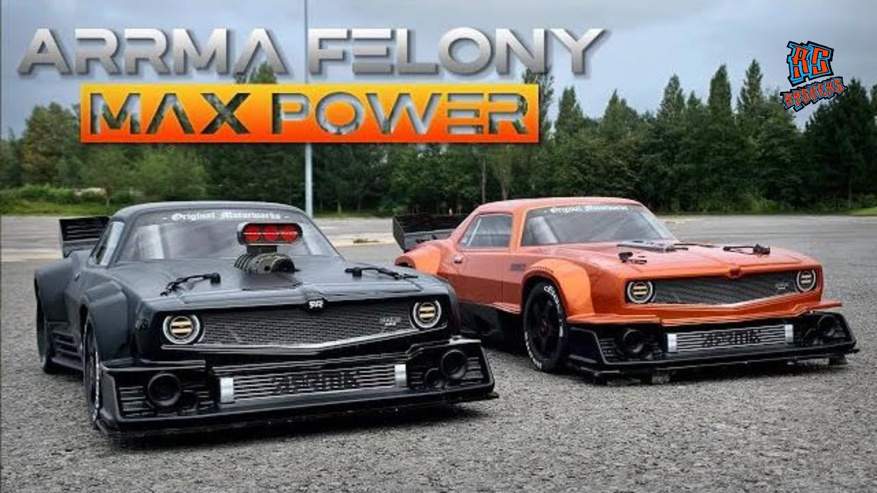 Arrma Felony 6s Unboxing - Max Power Ripping
