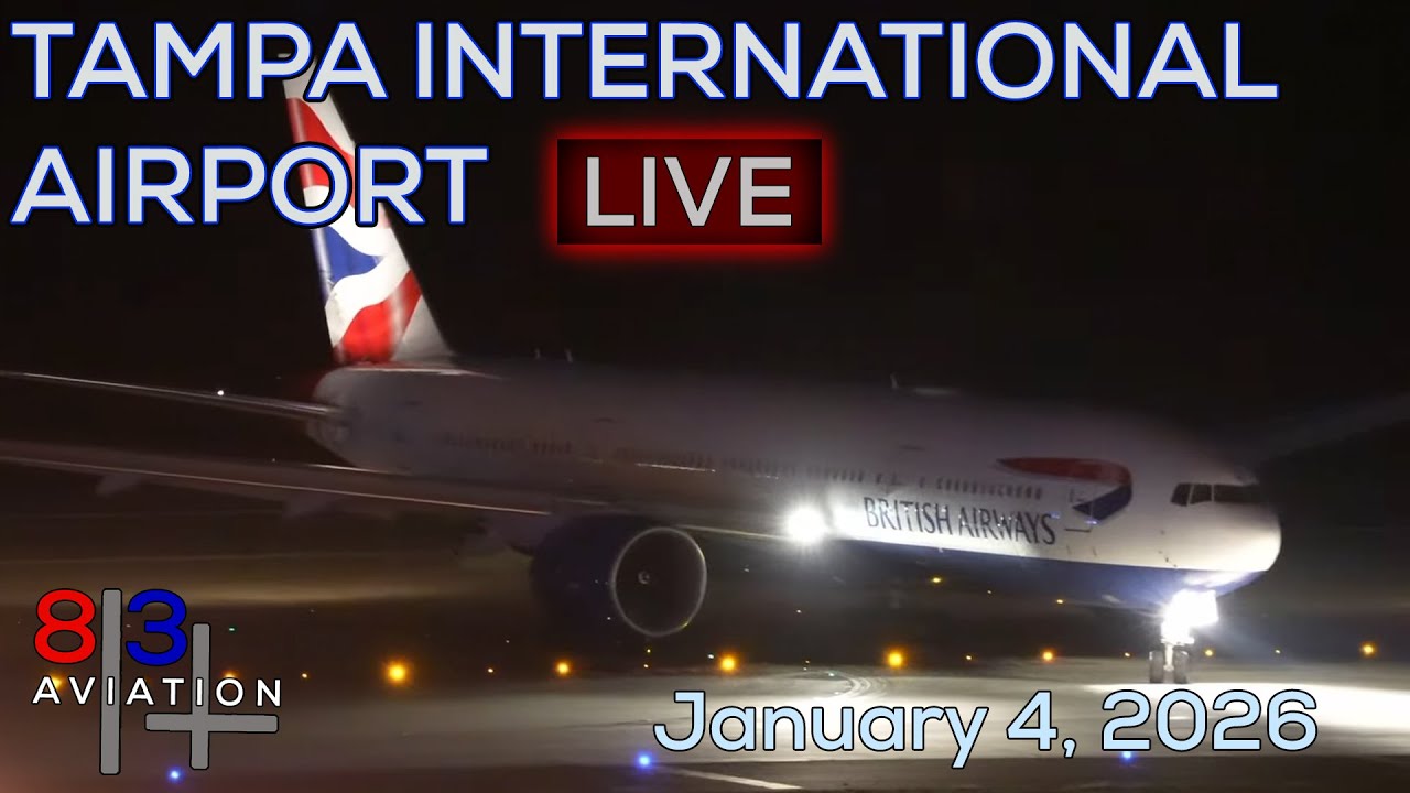 Live from Tampa International Airport - January 4, 2026