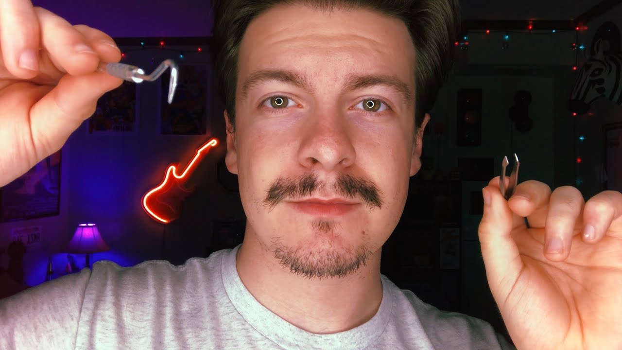 [ASMR] Getting Something Out of Your Eye but The Objects Get More Ridiculous as The Video Progresses