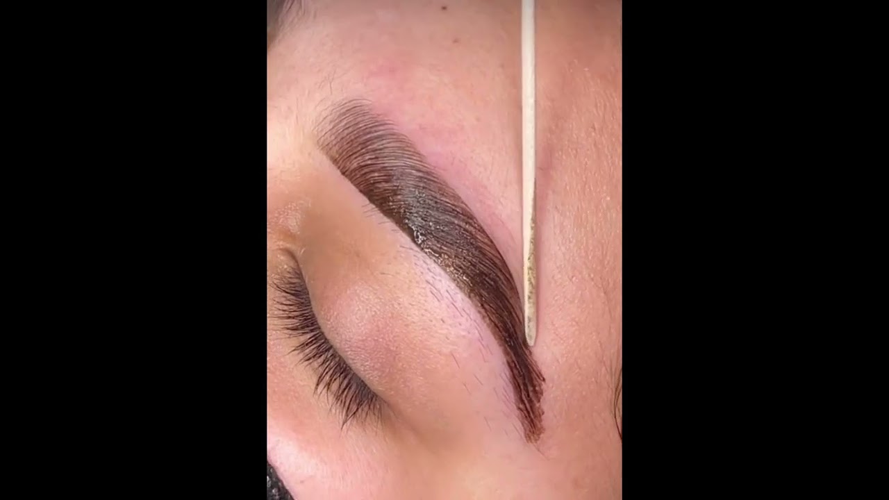 Ep.106 Trang Eyelash Hướng dẫn thực hiện Brow Lamination - Uốn định hình chân mày