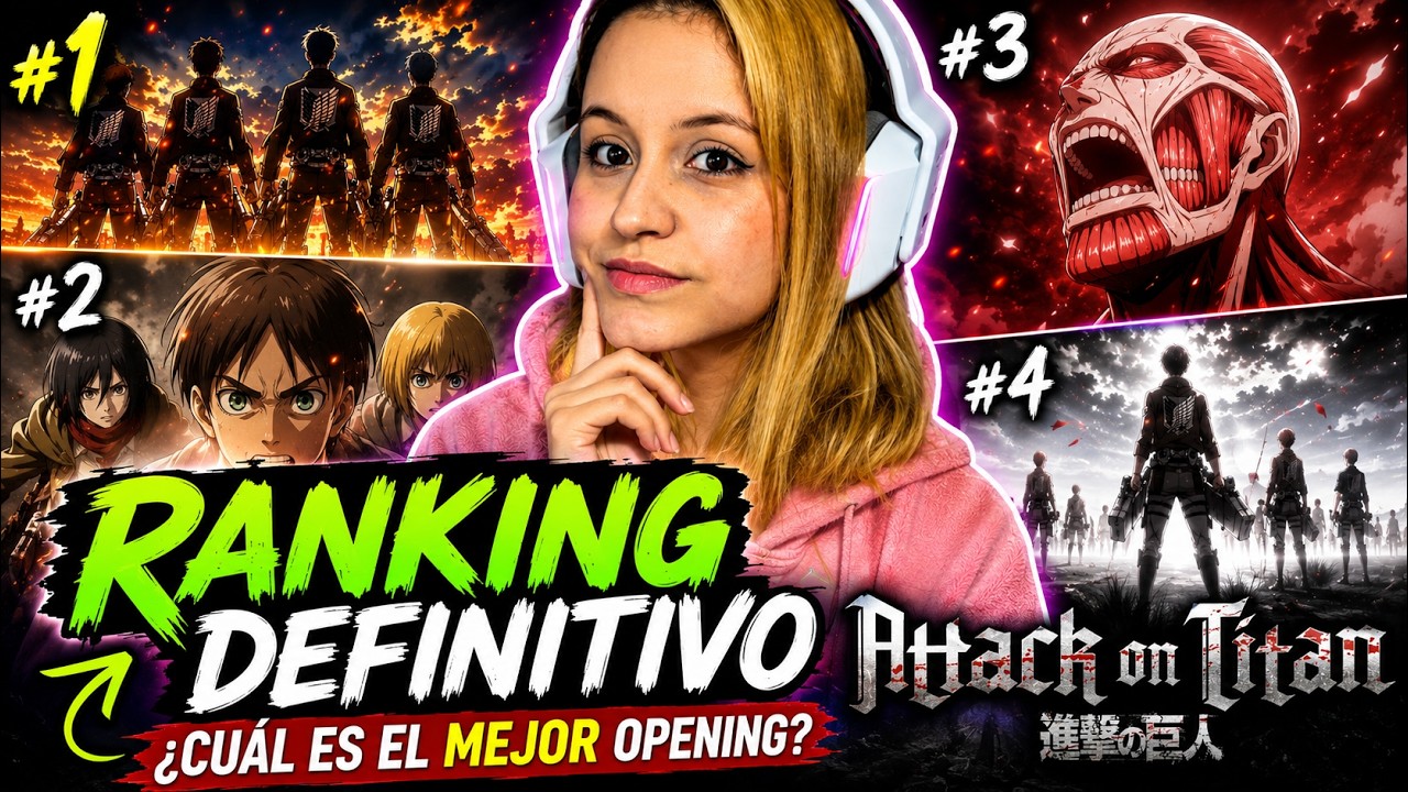 TOP RANKING -  OPENING ATTACK ON TITAN (Shingeki no Kyojin) 🔥