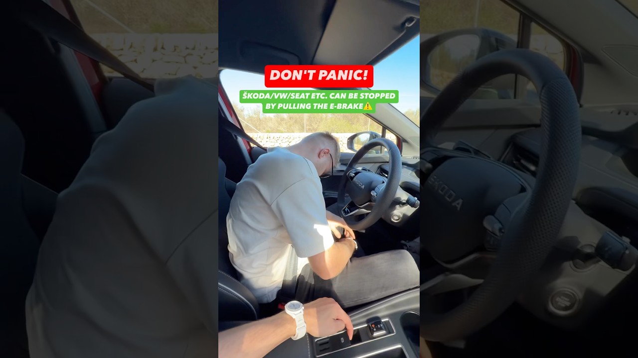 This &Scaron;koda feature saves lives!⚠️ #crash #safety #skoda #skodaelroq #elroq