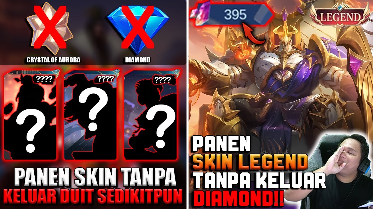 PANEN “SKIN LIMITID & BATU AJAIB BUAT PERSIAPAN SKIN LEGEND TERBARU” Tanpa Menggunakan DIAMOND!