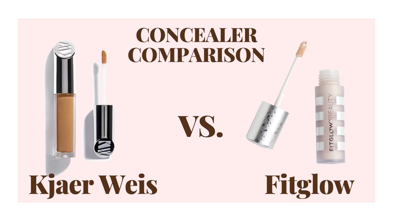 CONCEALER COMPARISON: FITGLOW vs. KJAER WEIS | Integrity Botanicals
