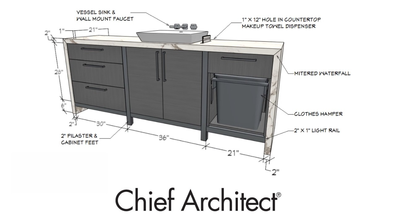 Home Designer против Chief Architect Premier: 3D-текст, размеры и полилинии молдингов
