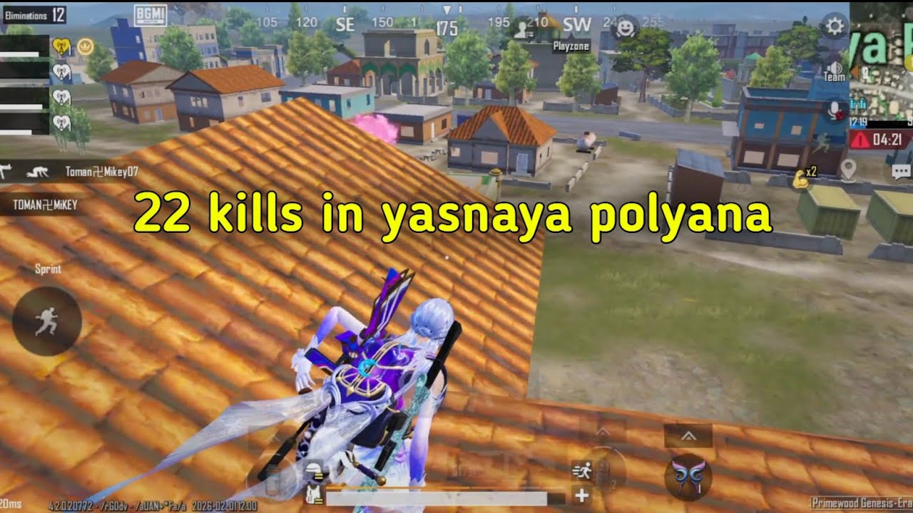 22 kills yasnaya polyana #bgmi 