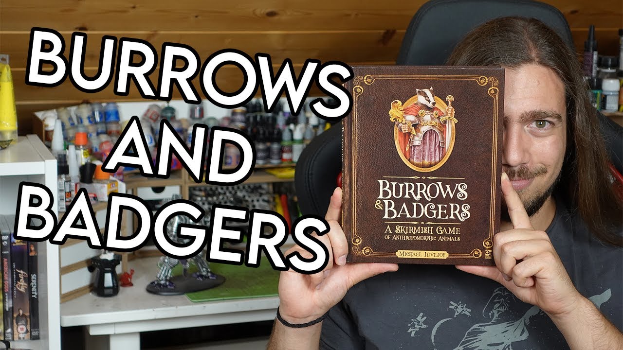 Game Review: Burrows and Badgers - A Skirmish Game of Anthropomorphic Animals