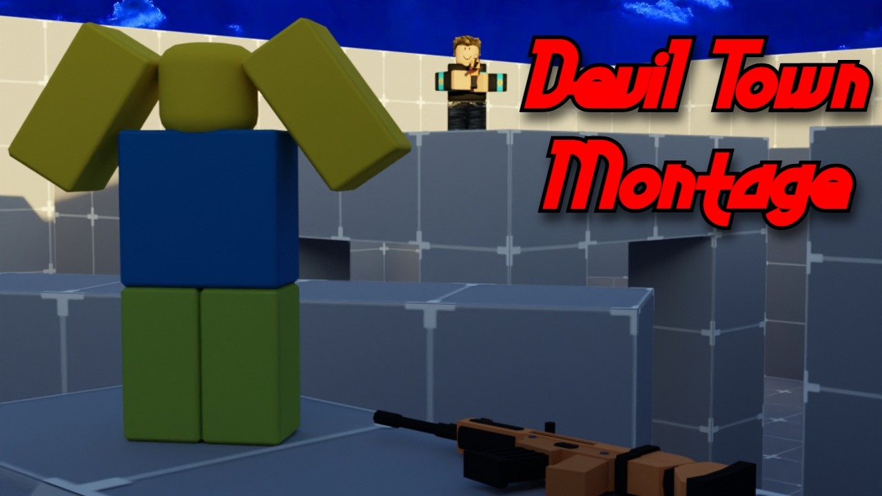 DEVIL TOWN - A ROBLOX RIVALS MONTAGE!