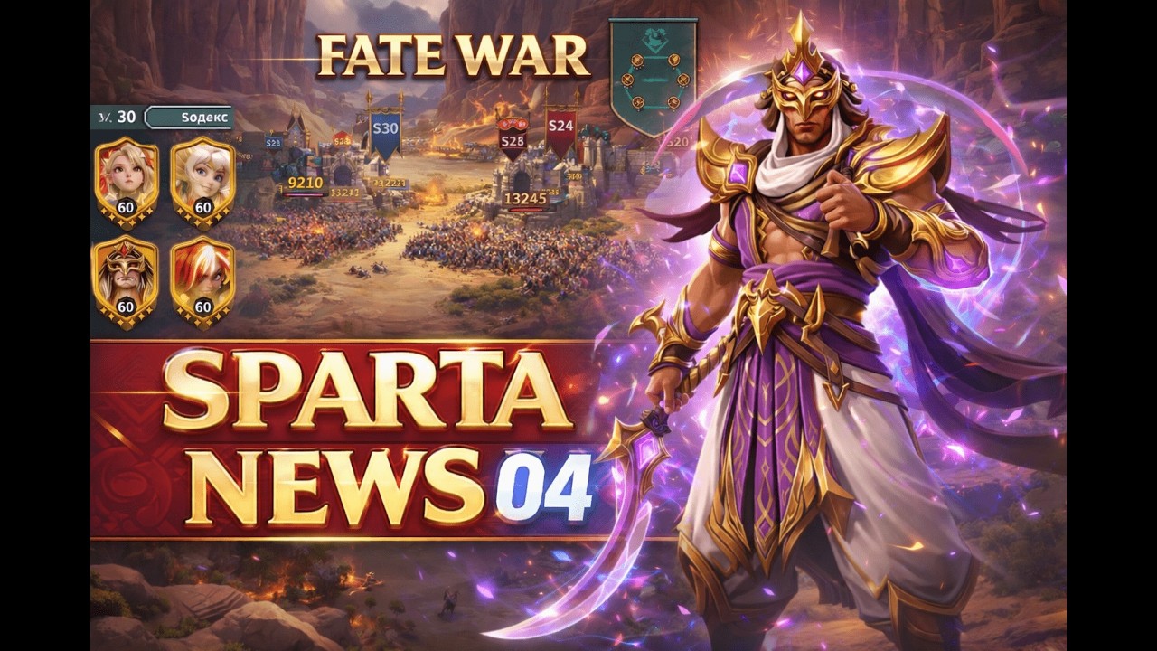 FATE WAR SPARTA NEWS 04 / REBALANCE OF FARKHAD ULTIMATE