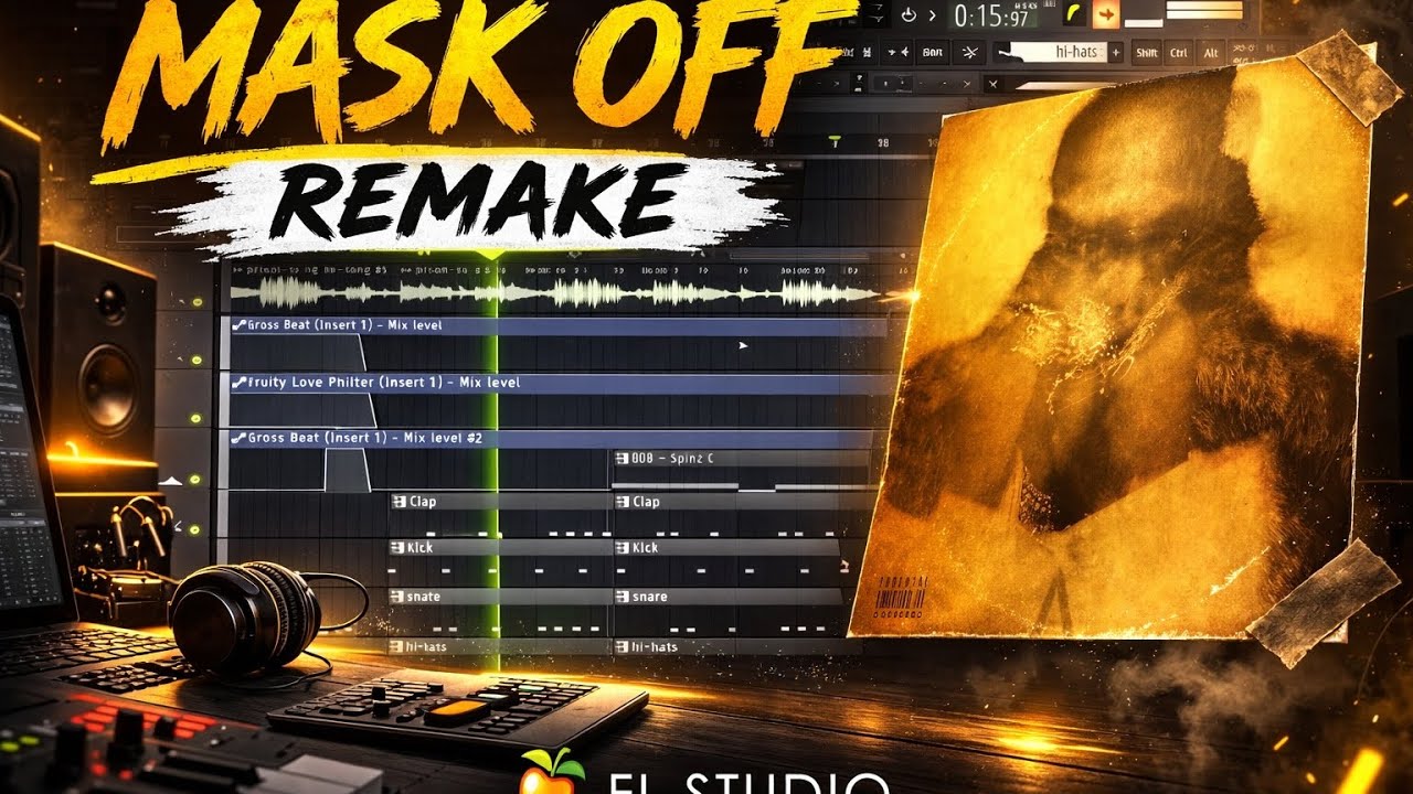 Mask off remake tutorial (100% accurate) 