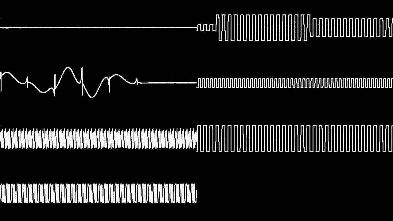 XENON: Mugen no Shitai - Main Theme (YM2203) Oscilloscope View