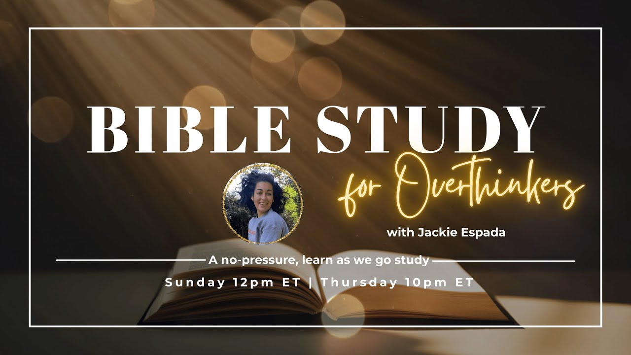 Bible Study for Overthinkers Ep. 1 - 1/4/26 - Genesis 1-11