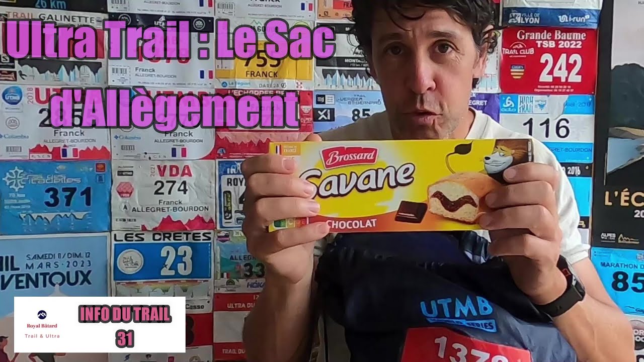 Info du Trail 31 : Gérer le Sac d'Allègement ! 🏃‍♂️😈🔥