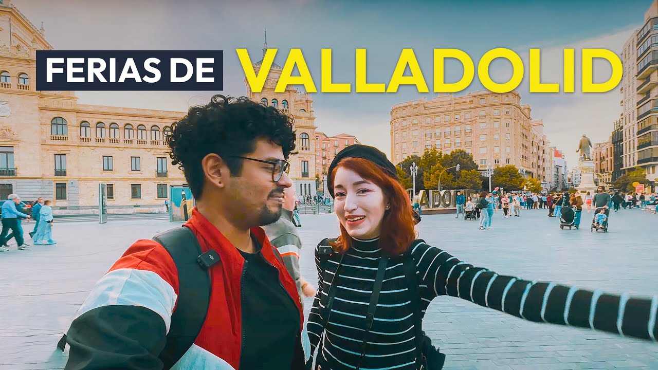 PRIMER DÍA en las FERIAS de VALLADOLID 🇪🇦 VLOG #1 probando comida y explorando la ciudad
