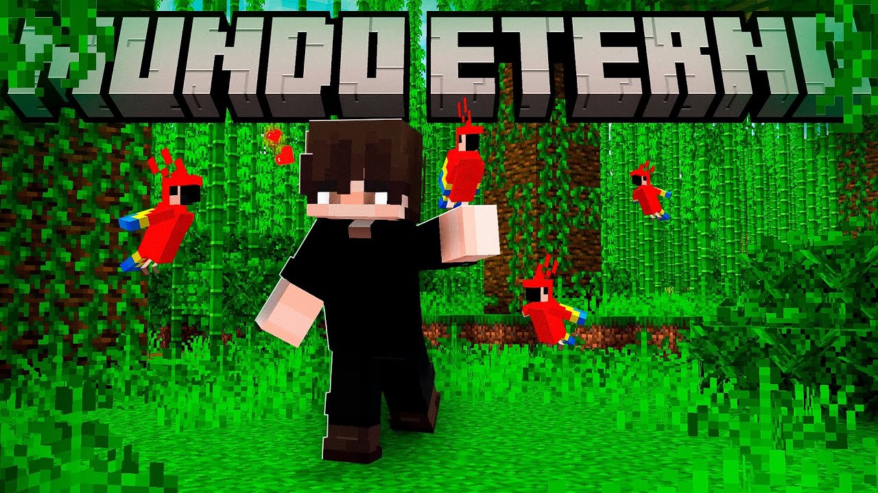 🤩 Eu finalmente iniciei meu mundo ETERNO NO MINECRAFT