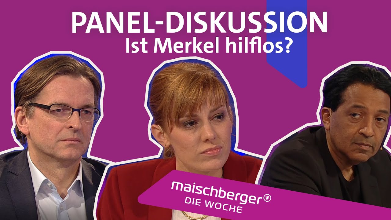 Panel-Diskussion: Welche Corona-Strategie hat die Politik?  | maischberger. die woche | 27.1.21