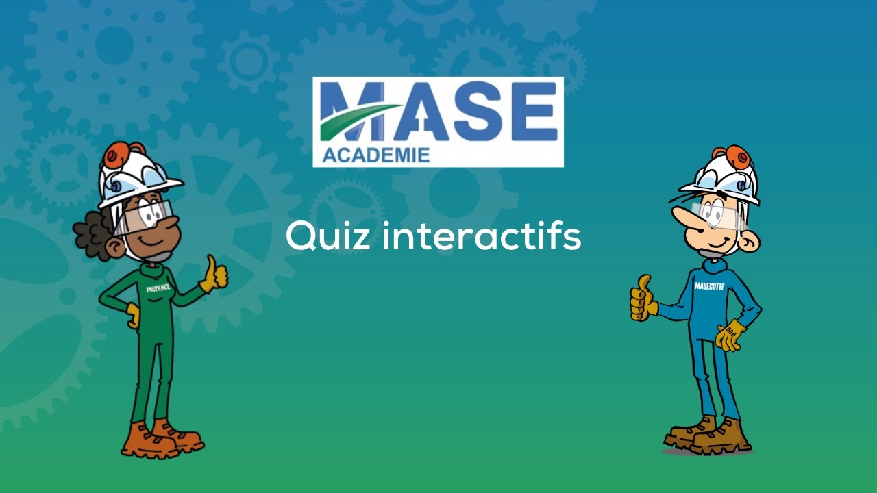Mase Académie - Nouveaux quiz interactifs
