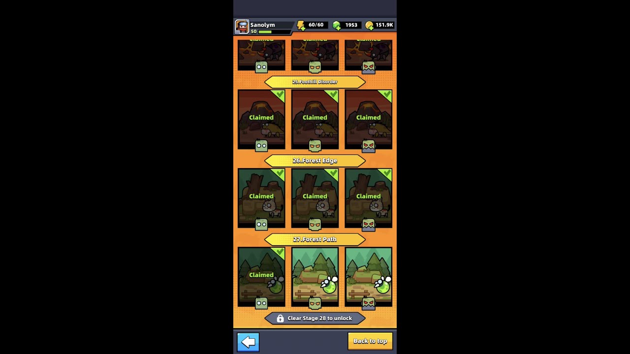Survivor.io – Forest Path Main Challenge 2