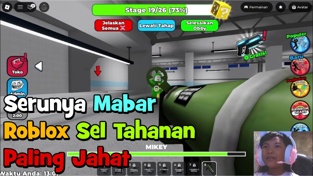Serunya Mabar Roblox Sel Tahanan Paling Jahat #roblox #gameplay #robloxindonesia #robloxgames