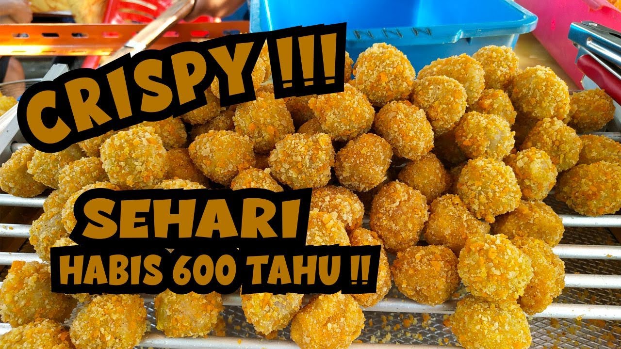 BERKAT YAKIN !! SATU HARI HABIS 600PCS TAHU !!!