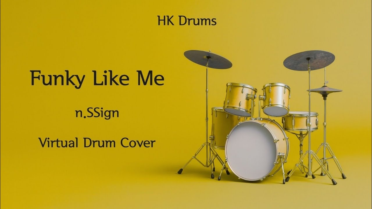 n.SSign - Funky Like Me | Virtual Drum Cover #엔싸인 #nSSign #Funky_like_me
