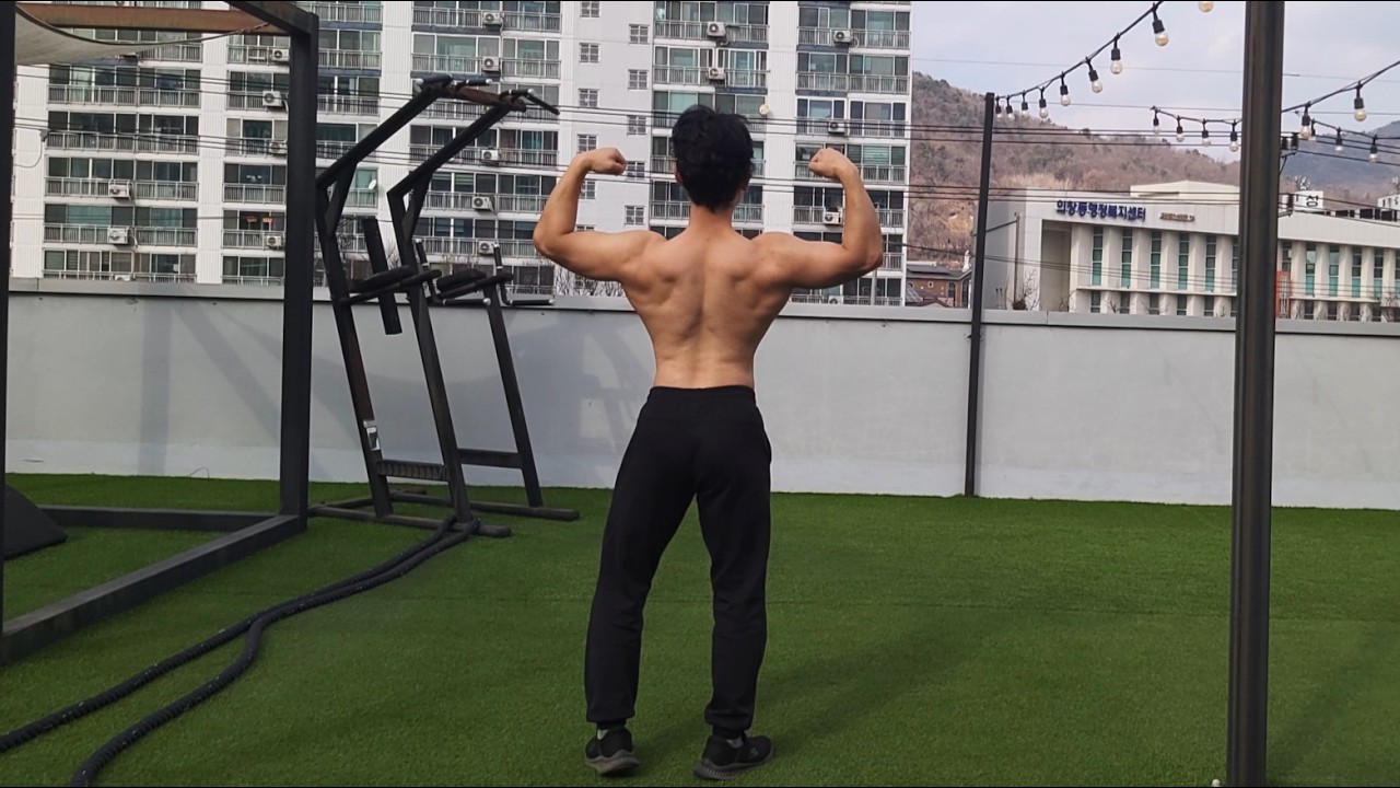 더 뇌 빼고 등 운동 24회