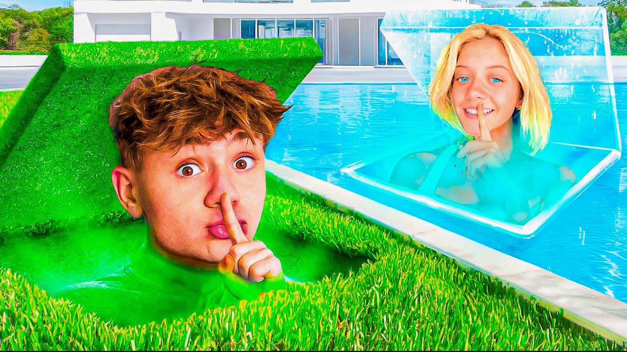 Postavil Jsem 4 Tajný Místností Podle Barvy!