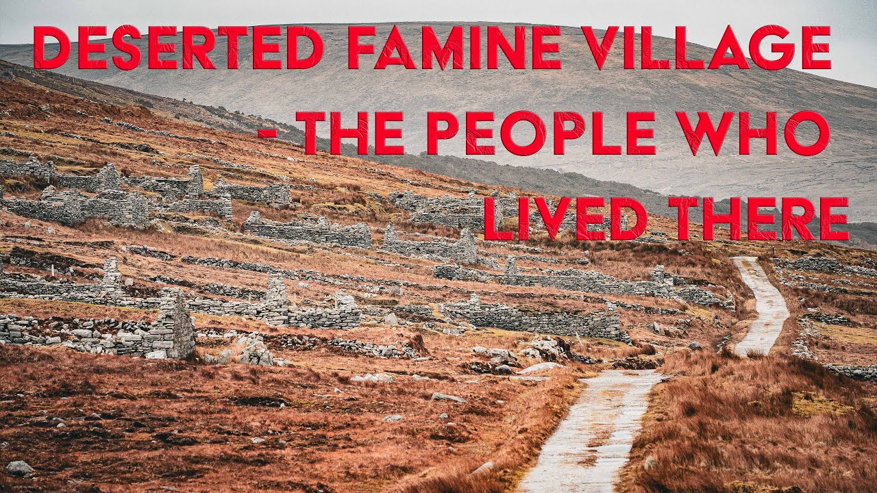 Slievemore Deserted Irish Famine Village on Achill Island - A Thought-Provoking Exploration