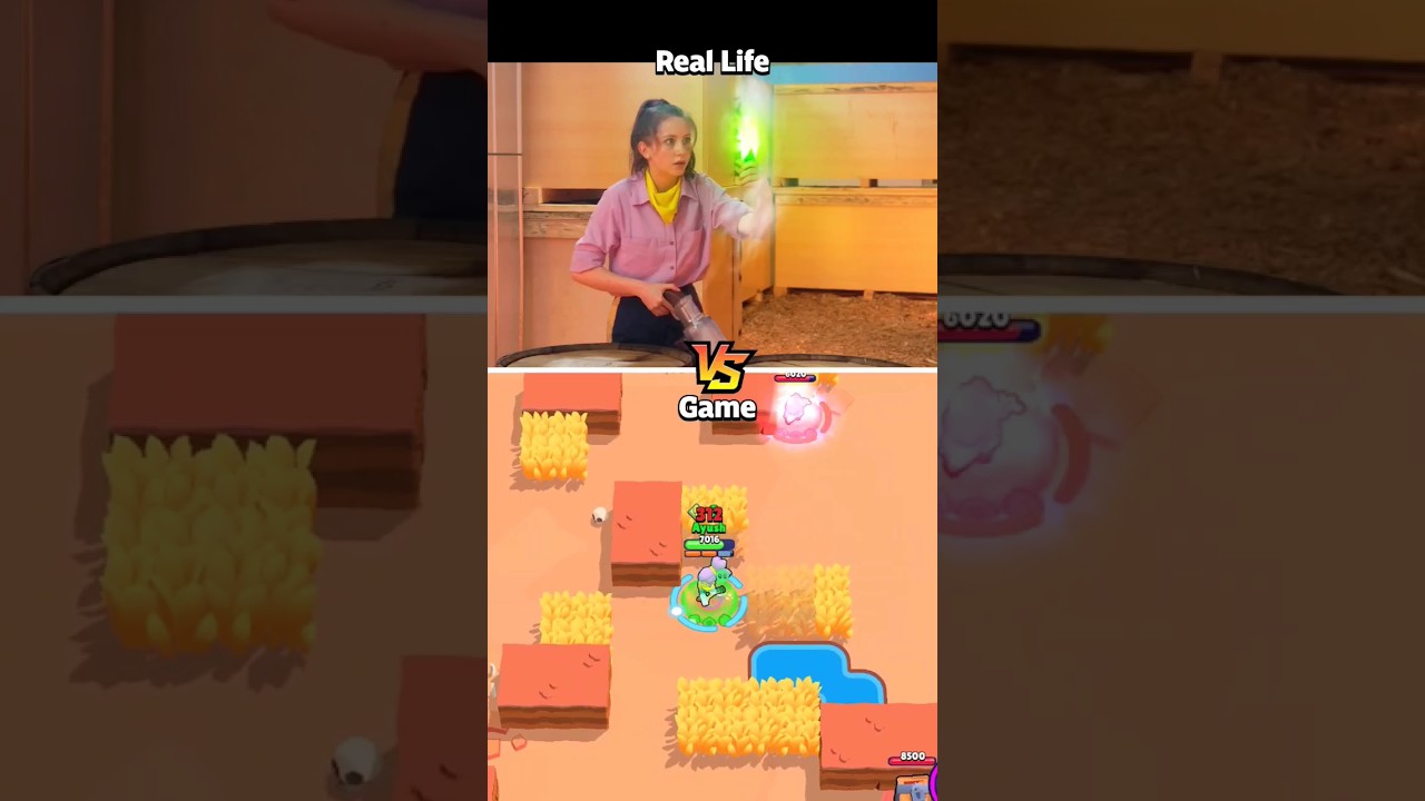 Wait For Twist 💀 Brawl Stars Real Life vs Game #brawlstars #brawlstarsshorts
