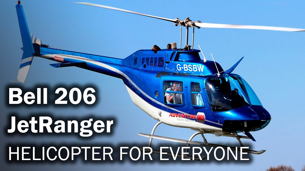 Bell 206. Bestseller and a Movie Star