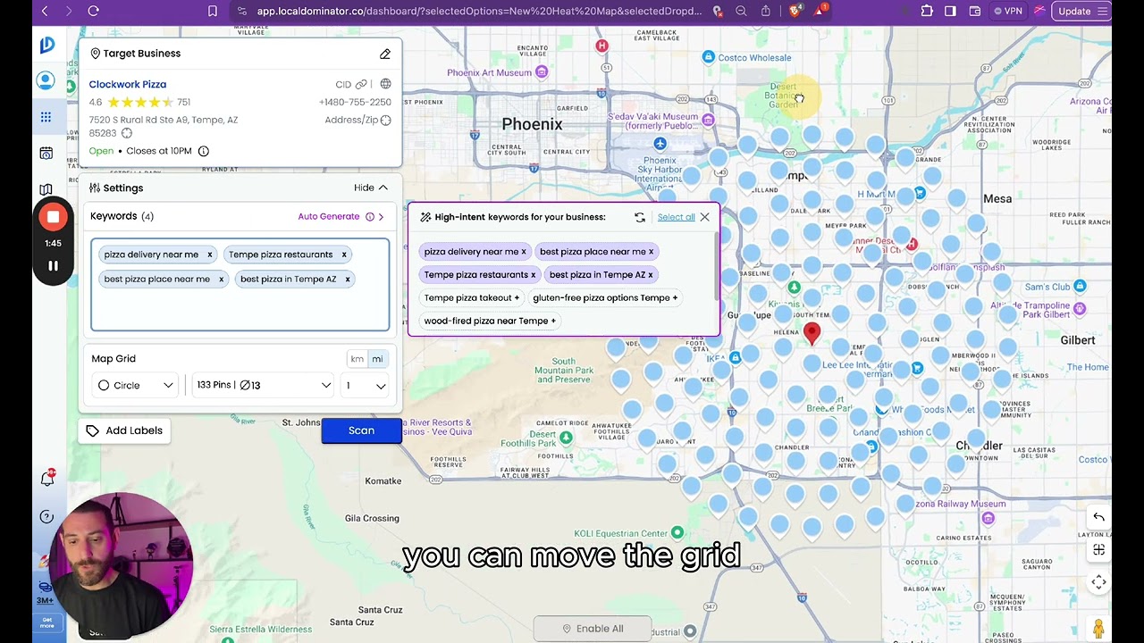 2. How to Search, Add Keywords & Run Your First Scan