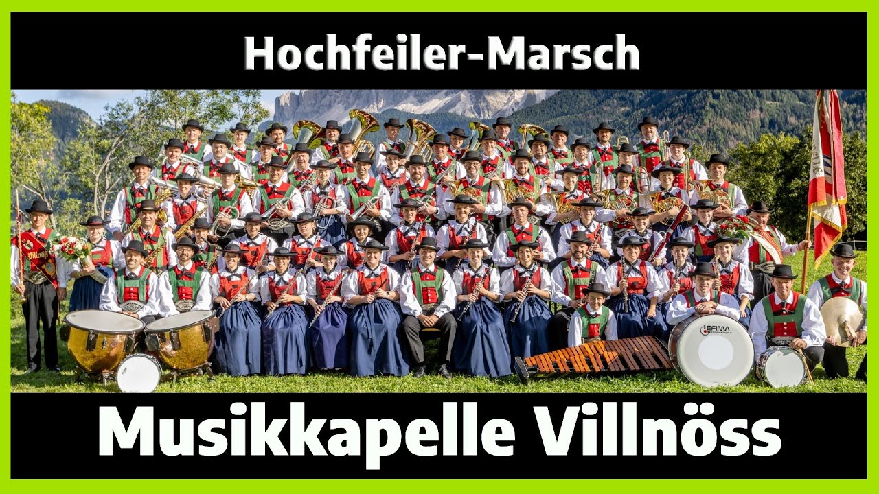 Mathias Rauch: Hochfeiler Marsch - Live 2025 | Hans Pircher & Musikkapelle Villnöss