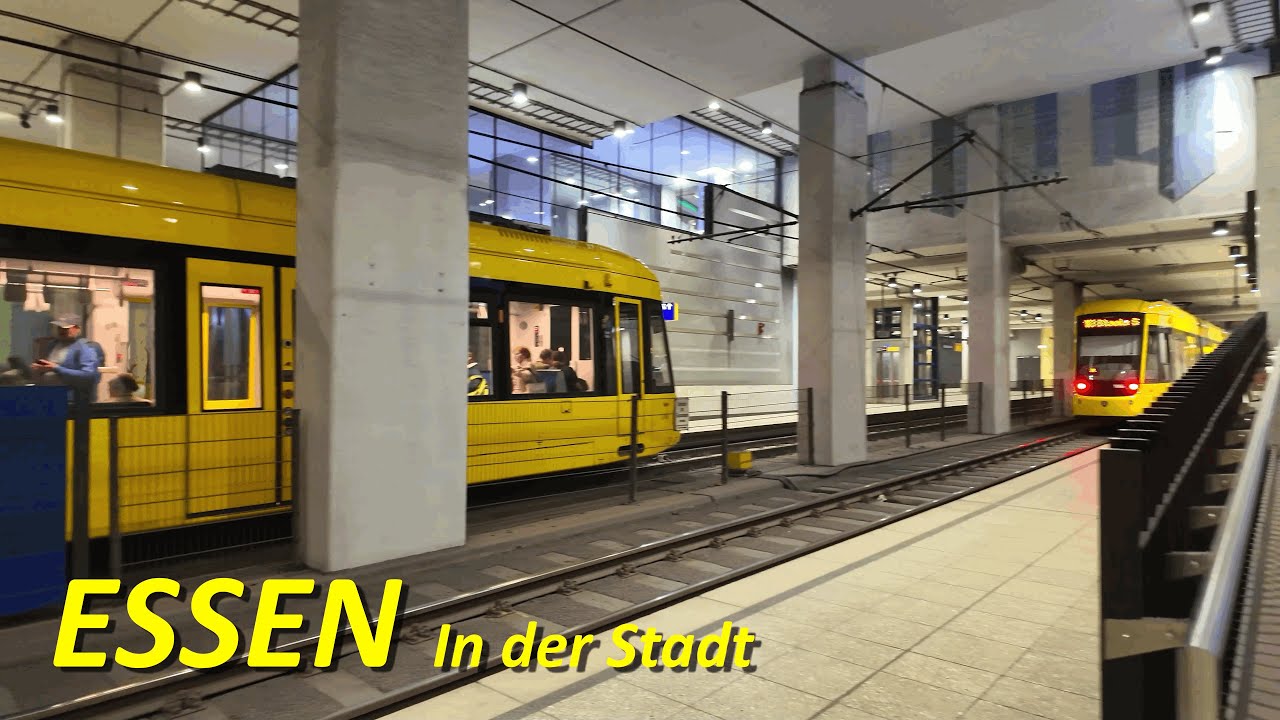 Stadt Essen walking 4K | Sommer 2024
