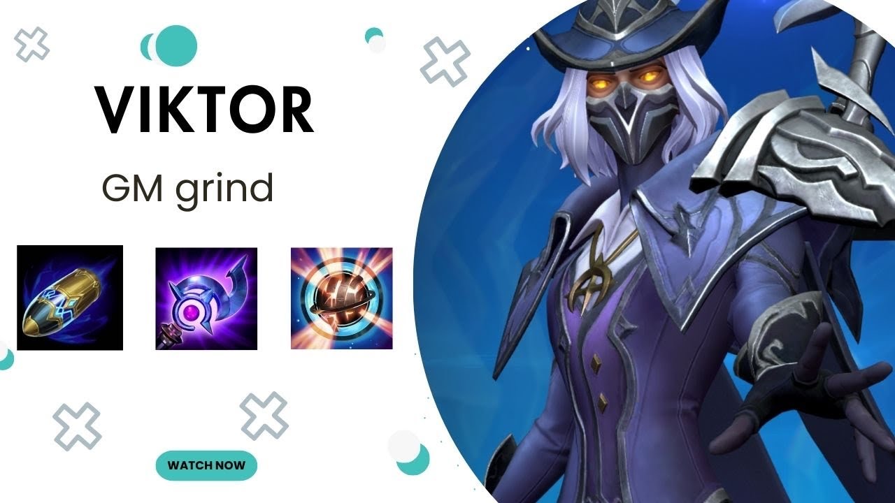 Viktor - GM grind (S19 rank gameplay) #wildrift 