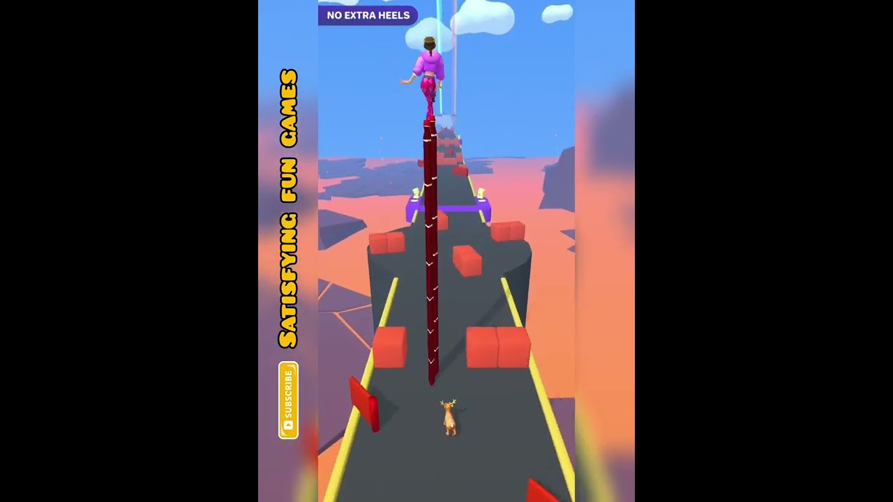 High Heels 👠 Game. No Extra Heels Challenge. Satisfying Walk-through #game #games #shorts #highheels