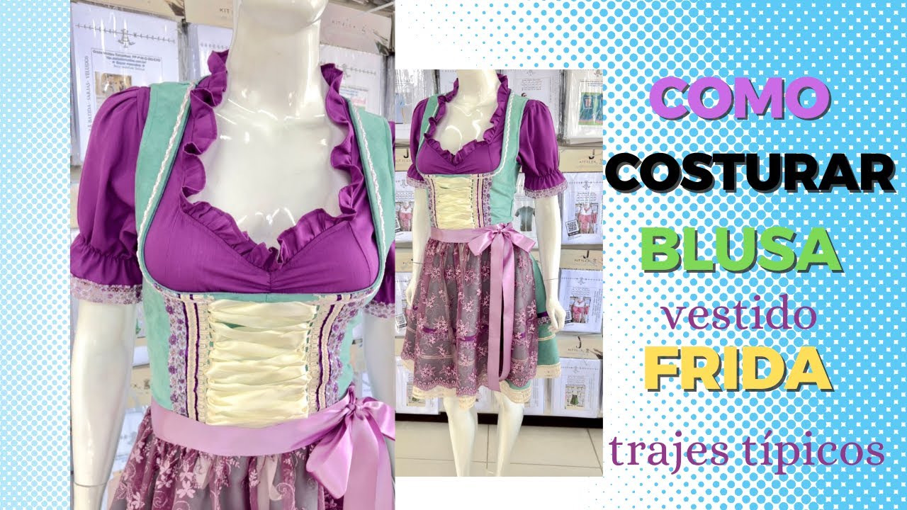 Blusa Frida costura