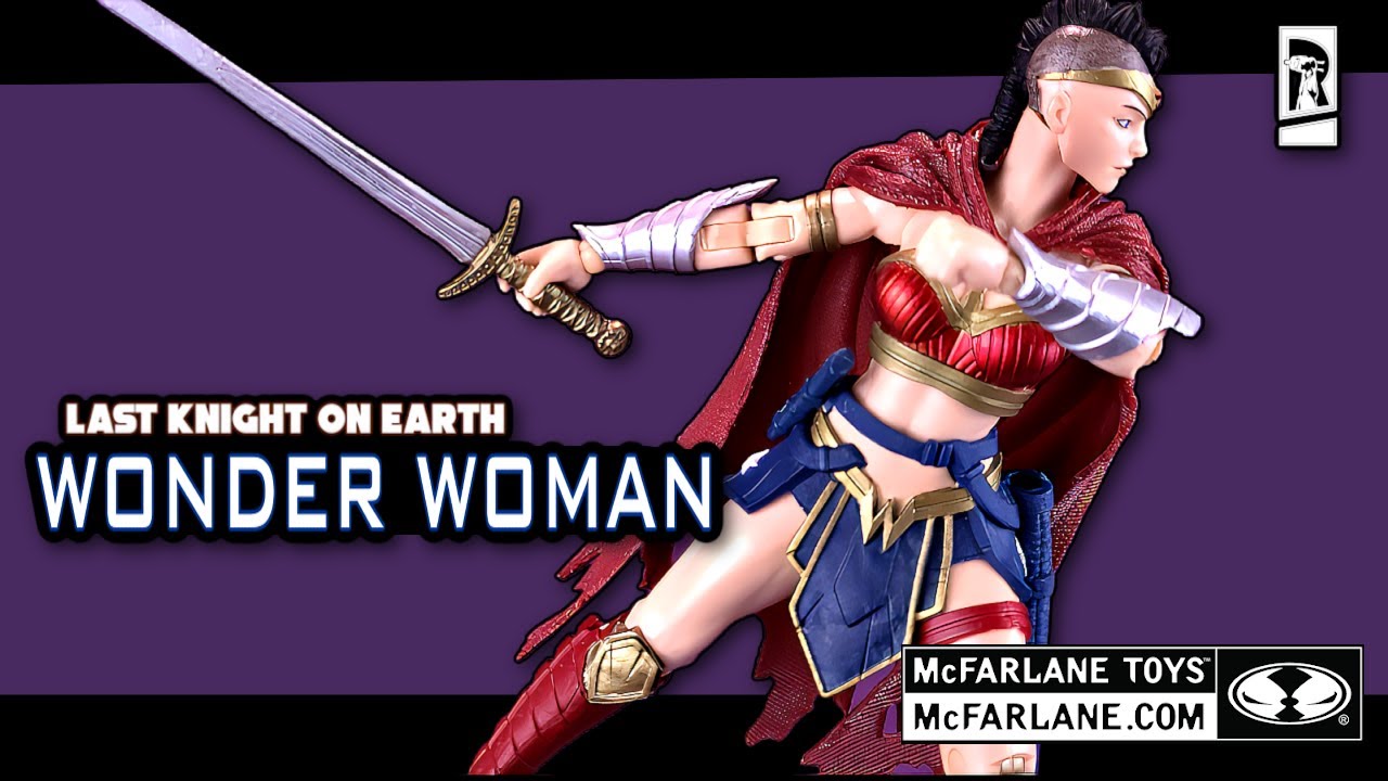 McFarlane Toys DC Multiverse Last Knight on Earth Wonder Woman Figure | Video Review
