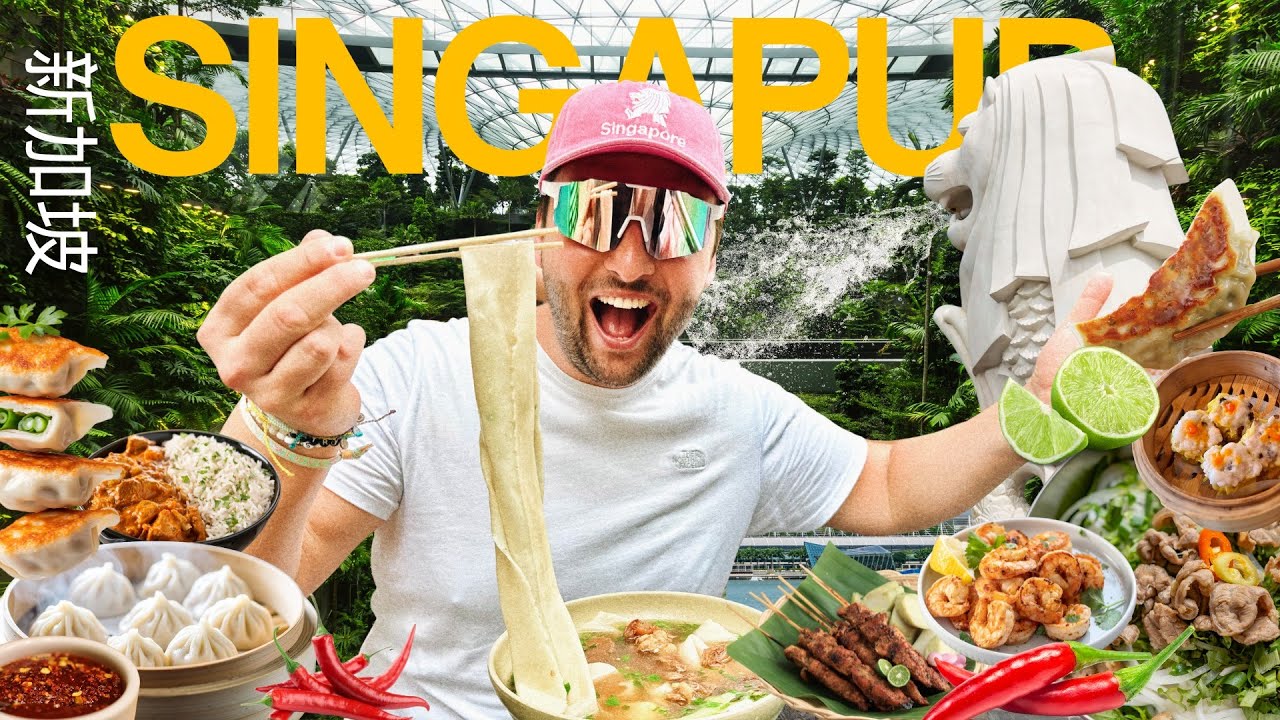 SINGAPUR FOOD TOUR  🇸🇬🔥
