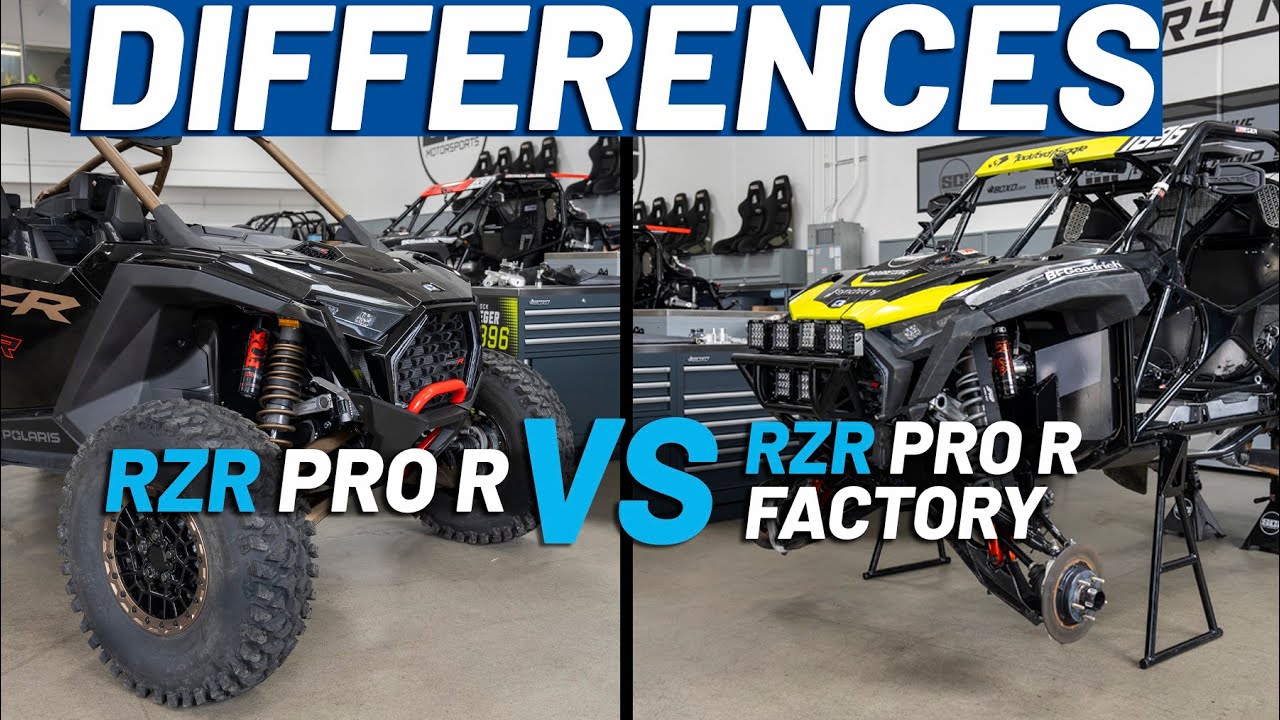 RZR Pro R vs RZR Pro R Factory Race Vehicle Differences | SHOP TALK  EP. 51 | Polaris Off Road