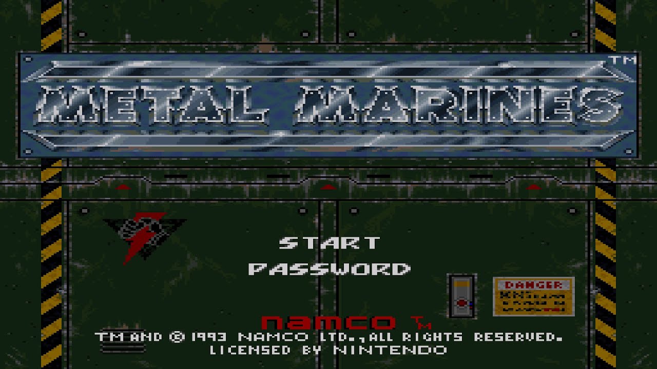 Metal Marines (Super NES, European version) Intro